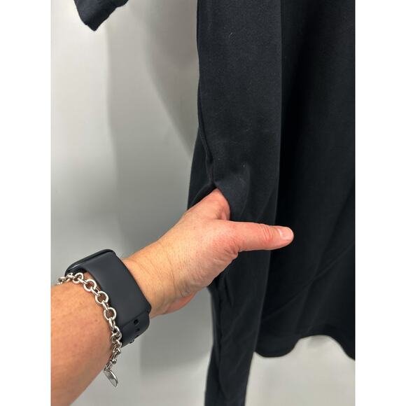 Adidas Black Asymmetrical Tee T-shirt Dress Sz S New Nwt - Picture 9 of 10